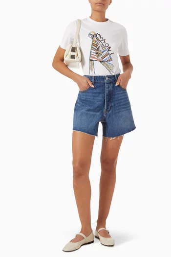 Logo-print T-shirt in Cotton