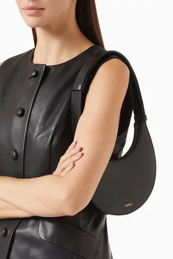 Mini Furla Delizia Shoulder Bag in Leather