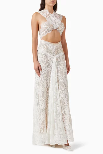 فستان سهرة نايا دانتيل