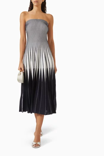Soliel Midi Dress in Rayon Blend