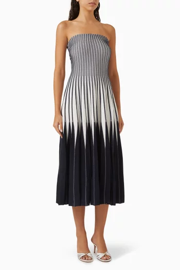 Soliel Midi Dress in Rayon Blend