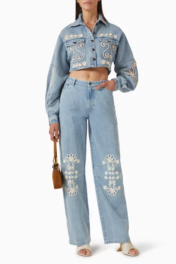 بنطال جينز التورو دينم