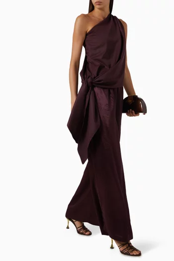 Ayla Knot Top in Wool-blend