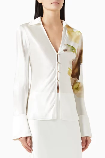 Spunhill Shirt in Satin