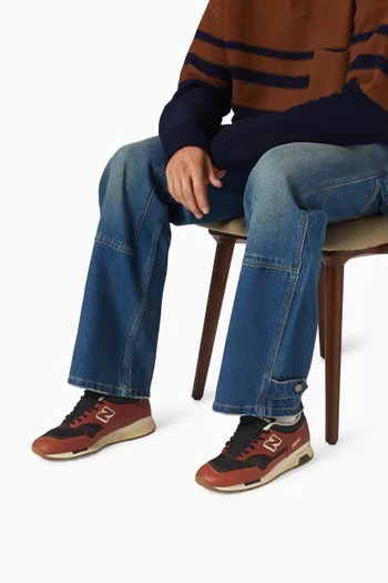 سنيكرز ميد إن يو كيه 1500 جلد وقماش شبكي