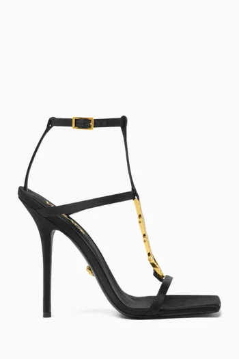 صندل بسلسلة وكعب 105 مم ستان