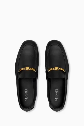 Minimal Loafers in Leather