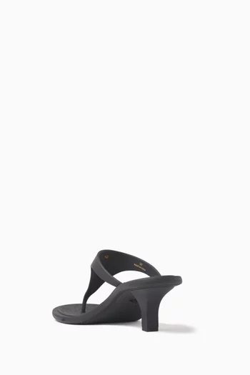 Alia 55 Sandals in Rubber