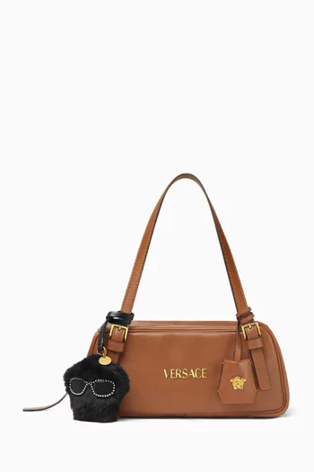 XL Bag Charm in Shearling