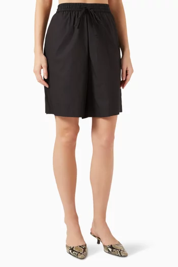 Resort Shorts in Cotton-poplin