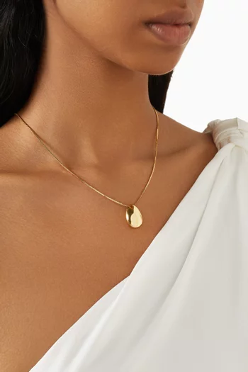 The Metal Bean Necklace