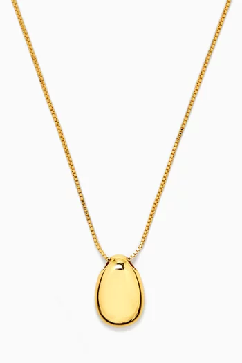 The Metal Bean Necklace