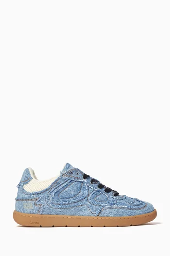 08 Low-top Sneakers in Denim