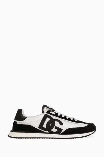 DG Cushion Sneakers in Suede & Mesh