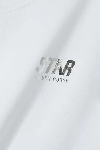 Logo-print T-shirt in Cotton-jersey