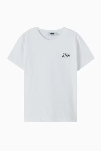 Logo-print T-shirt in Cotton-jersey