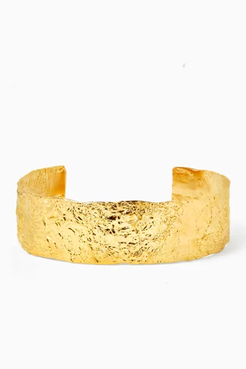 Choker in 22kt Gold-plated Brass