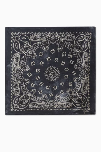 وشاح بنقشة بيزلي حرير للجنسين