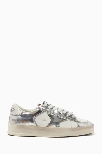 Stardan Sneakers in Metallic Leather