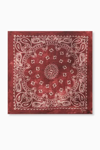 وشاح بنقشة بيزلي حرير