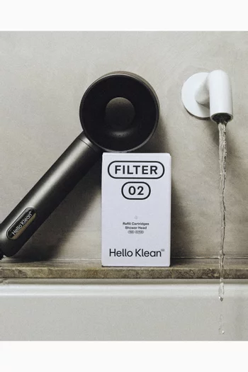 Chrome Shower Head Filter