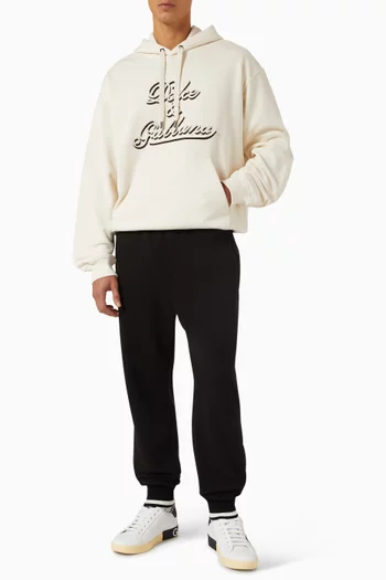 Logo Hoodie in Cotton