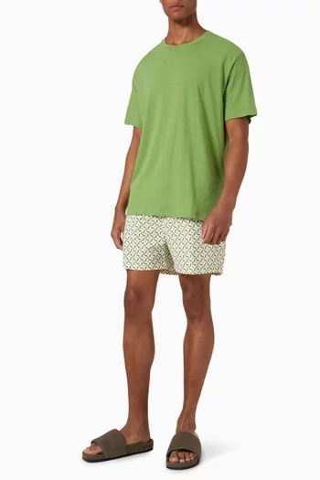 Dinis T-shirt in Cotton & Linen