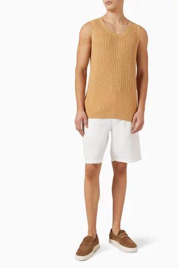 Prado Vest in Cotton-blend