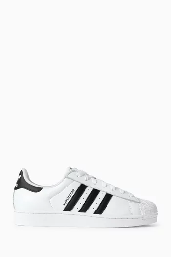 Superstar II Sneakers in Leather