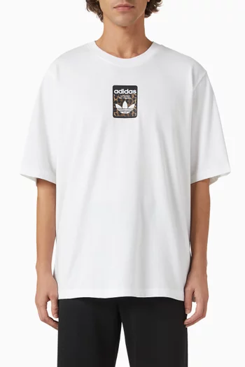 Leo Oversized T-shirt in Cotton