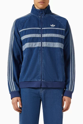 Adicolor First Track Jacket in Denim