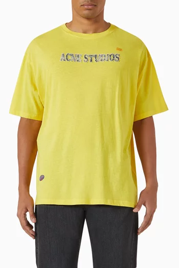 Logo T-shirt in Cotton Jersey