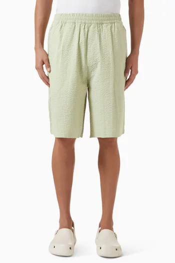 Toland Textured Shorts in Seersucker