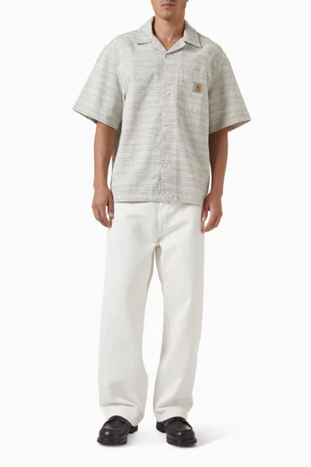 قميص غيلار مخطط قطن