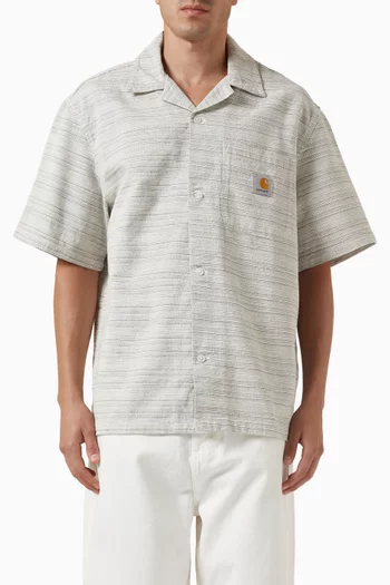 قميص غيلار مخطط قطن