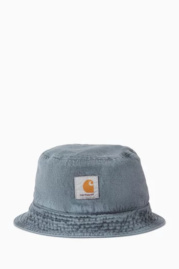Tigan Bucket Hat in Denim