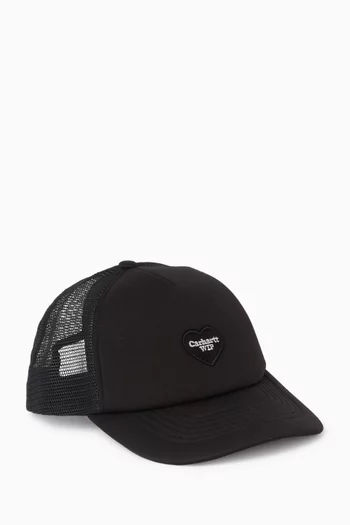 Heart Patch Trucker Cap