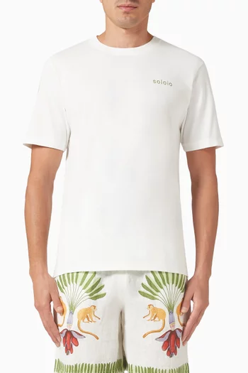 تي شيرت بطبعة تيتي قطن جيرسيه