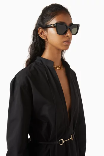 D-frame Sunglasses Sunglasses in Acetate