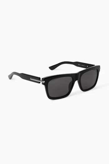 Square-frame Sunglasses in Acetate