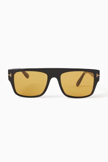 Dunning Square Sunglasses in Acetate