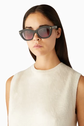 نظارة شمسية ليندا-02 بلاستيك