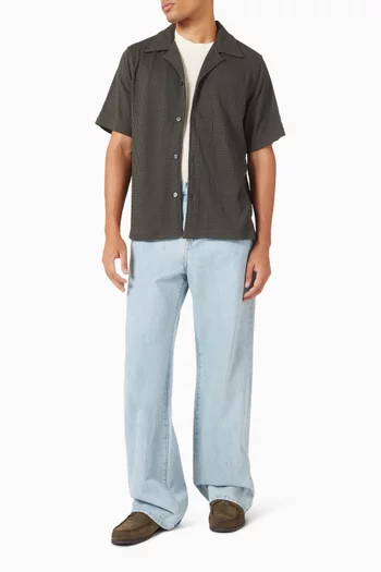 Troy Shirt in Waffle Knit