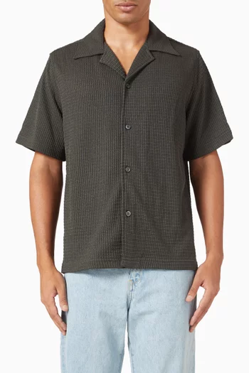 Troy Shirt in Waffle Knit
