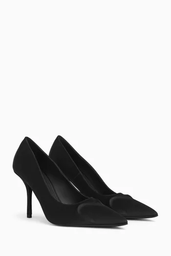 Le Cœur 3D Pumps in Satin