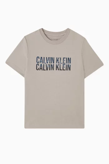 Logo Crew Neck T-shirt in Cotton
