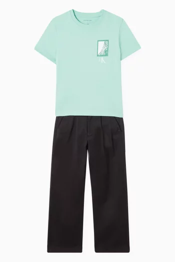 Logo T-shirt in Cotton