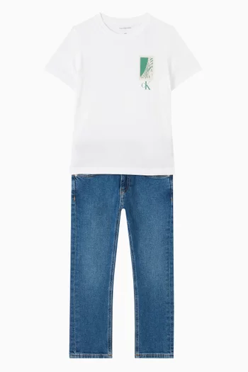 Logo T-shirt in Cotton