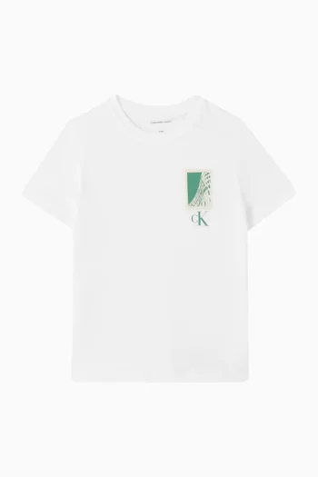 Logo T-shirt in Cotton
