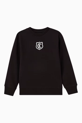 Crest Logo Sweatshirt